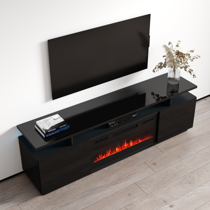 Eva-KBL Fireplace TV Stand - Meble Furniture