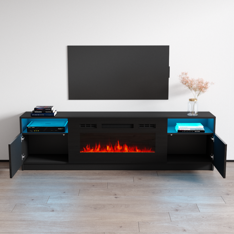 York 02 Fireplace TV Stand - Meble Furniture